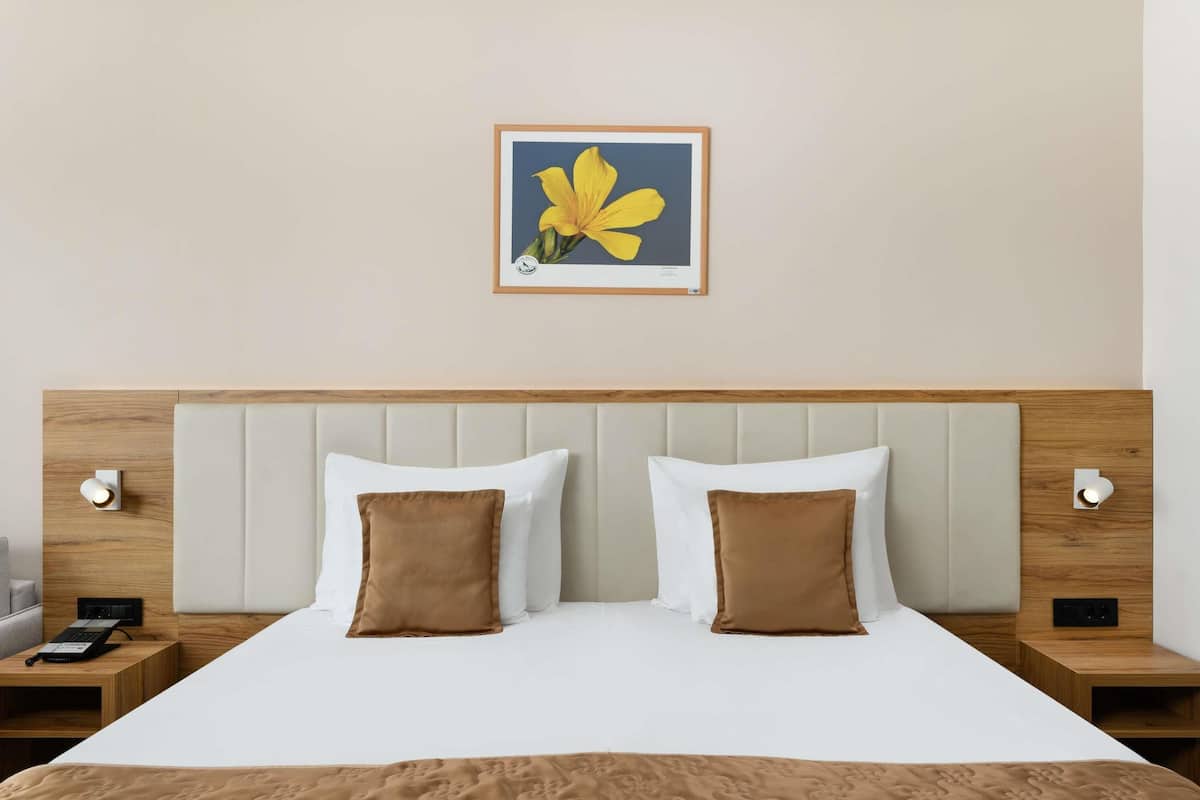 Superior Room, 1 Double Bed, Balcony | Egyptian cotton sheets, premium bedding, in-room safe, desk