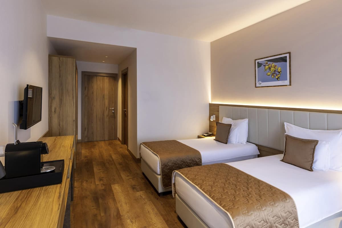 Superior Room, 2 Twin Beds, Balcony | Egyptian cotton sheets, premium bedding, in-room safe, desk