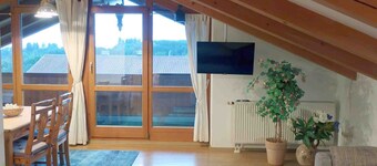 Vacation apartment 7, 43 sqm, spacious studio on the top floor with loggia