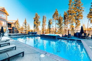 Una piscina climatizada