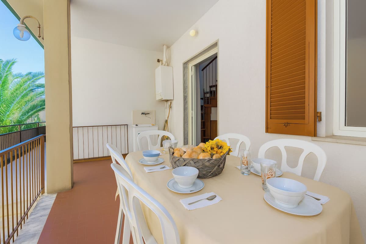 家庭公寓, 2 間臥室 (Daniela 1 100m From Sea) | 用餐區