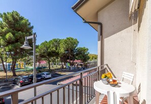 Family Apartment, 1 Bedroom (Daniela 4 100m From Sea) | Terrace/patio