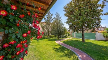 Family Villa, Multiple Bedrooms, Mountainside (Villa Clara few km from the sea) | Garden