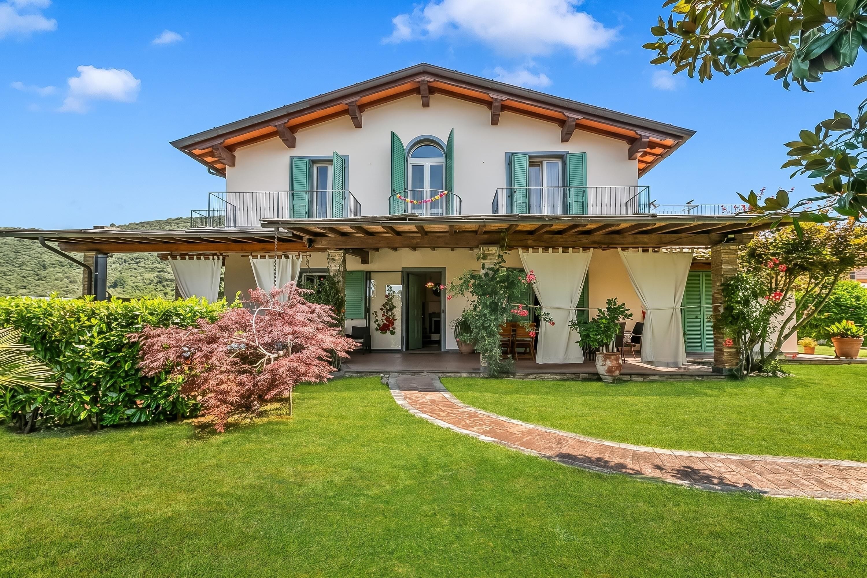 家庭別墅, 4 間臥室, 壁爐, 山間 (Villa Clara few km from the sea) | 外觀