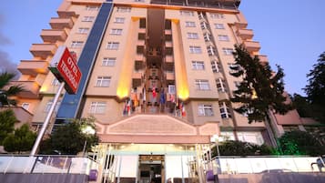 Front of property – evening/night