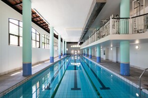 Indoor pool, outdoor pool