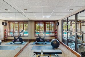Fitness facility - Lovely Breckenridge villa with free WiFi, fireplace, & shared resort amenities (Breckenridge)