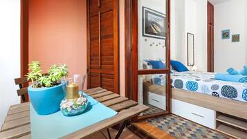 1 bedroom, iron/ironing board, free WiFi, bed sheets