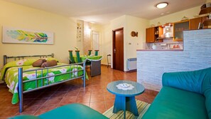 1 bedroom, iron/ironing board, free WiFi, bed sheets - SUNSET RINA - Studio Apartment (Rovinj)
