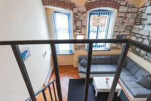 Lägenhet (Duplex 4) | Vardagsrum