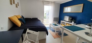 1 chambre, draps fournis, accès pour personnes à mobilité réduite