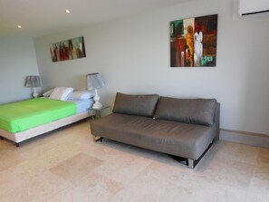 WiFi - Studio sea view Antigua building Mt Vernon (Cul-de-Sac)