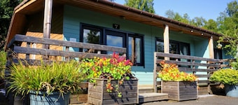Woodland Pine Lodge by Killin, Loch Tay