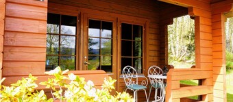Cosy Rowan (1) woodland lodge by Killin, Loch Tay