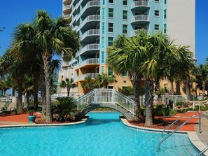 Indoor pool, outdoor pool