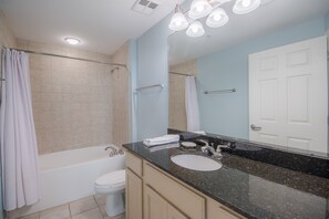 Condo, Multiple Beds, Private Pool, Beach View | Bathroom