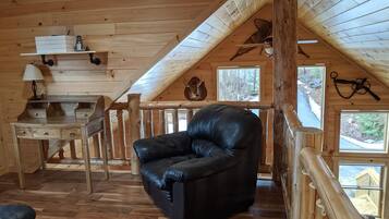 Smart TV, Hulu, DVD player, books