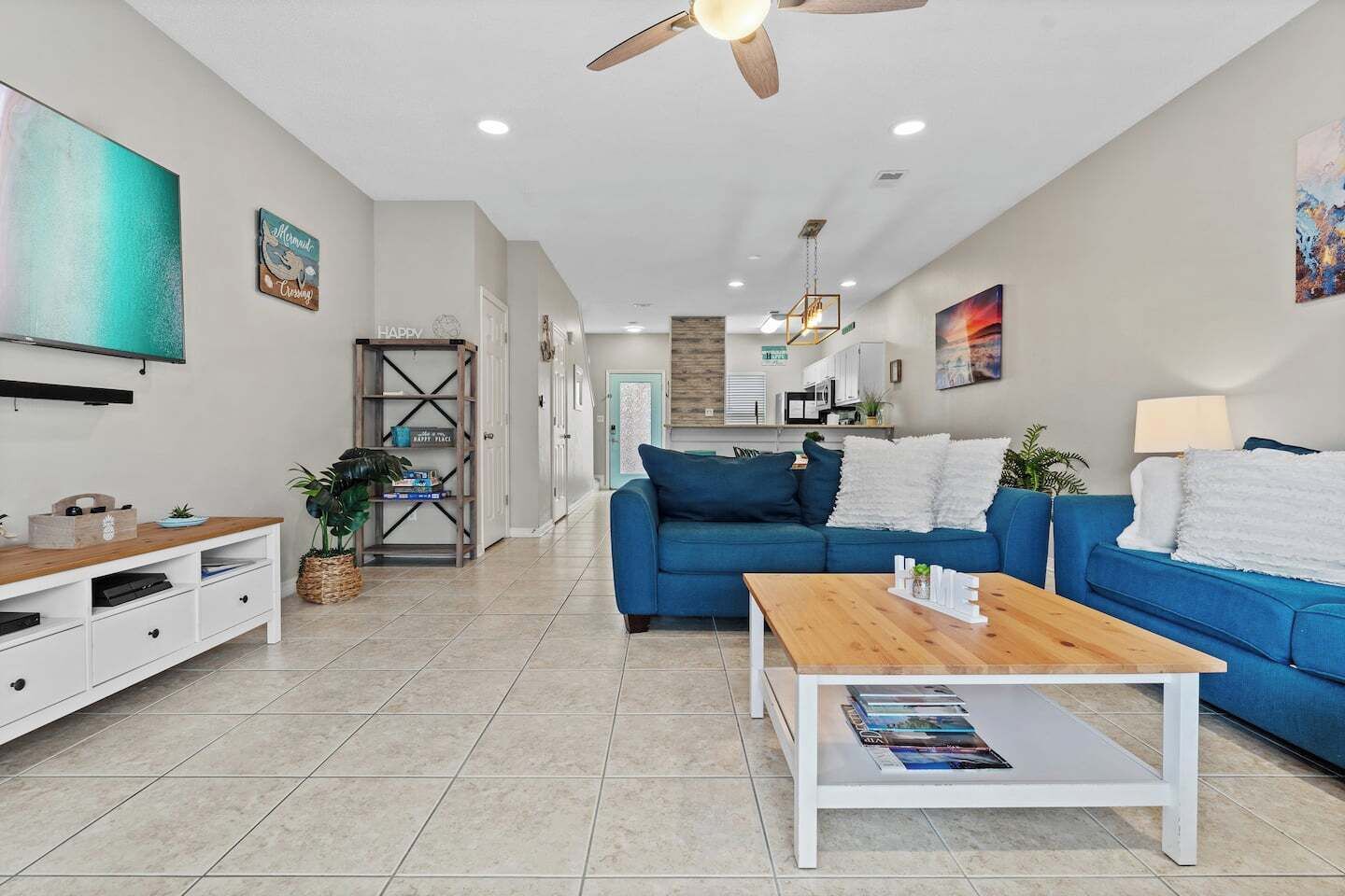 Smart TV, videojuegos, oficina