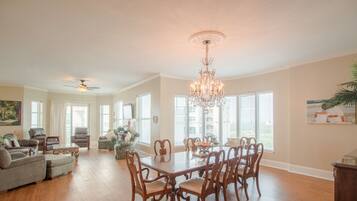 Condo, Multiple Beds, Private Pool, Beach View | Dining