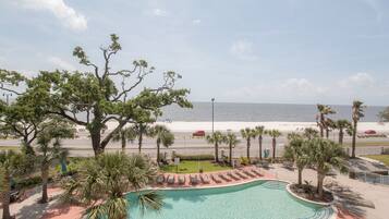 Indoor pool, outdoor pool