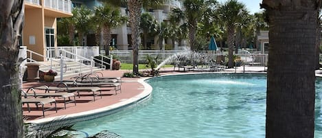 Indoor pool, outdoor pool