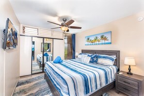 1 habitación, tabla de planchar con plancha y cuna de viaje