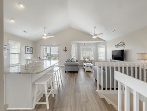 TV, DVD player - Beach, Please | Ocean View, Beach Access, Elevator (Surf City)