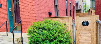 The Slanted House … retro vibes + cozy comforts!
