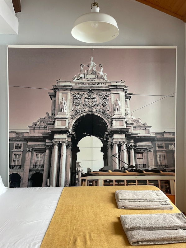 1 habitación, tabla de planchar con plancha, wifi gratis y ropa de cama 