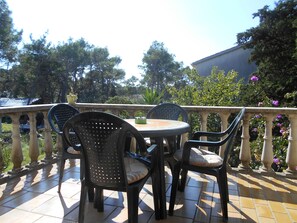 Apartment, 2 Schlafzimmer, Raucher, Terrasse | Balkon