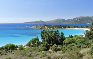 Sun loungers, beach towels