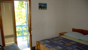 Estudio, fumadores, balcón