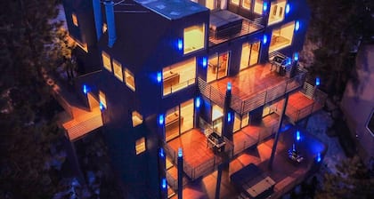 Luxe11 blue diamond VIP mega lodge lake tahoe