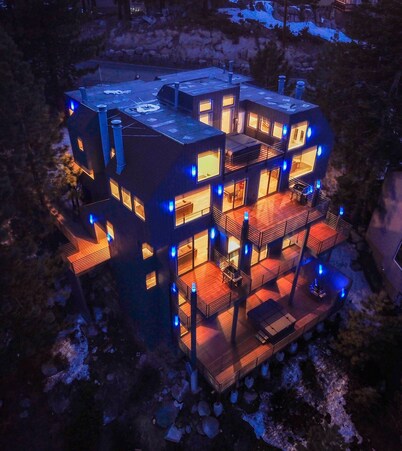 Luxe11 blue diamond VIP mega lodge lake tahoe