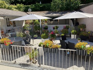 公寓, 2 間臥室, 露台 | 露台/庭院