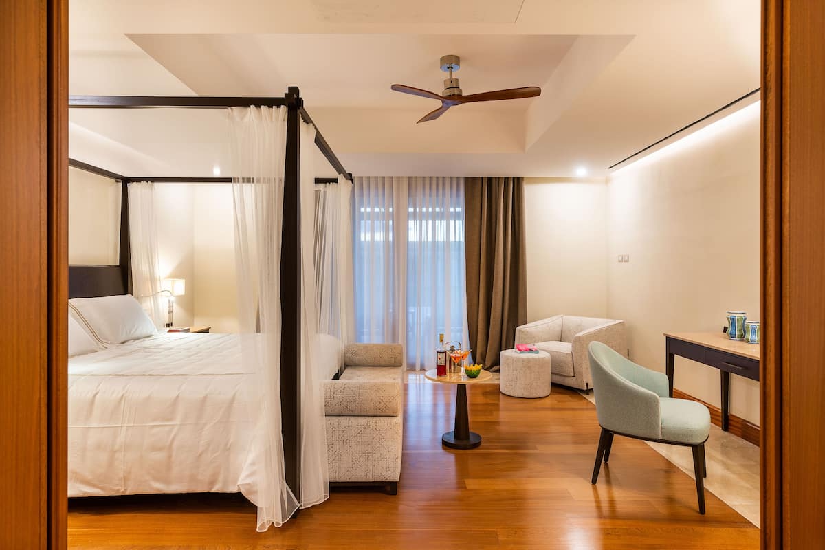1 bilik tidur, cadar Frette Itali, peralatan tempat tidur premium