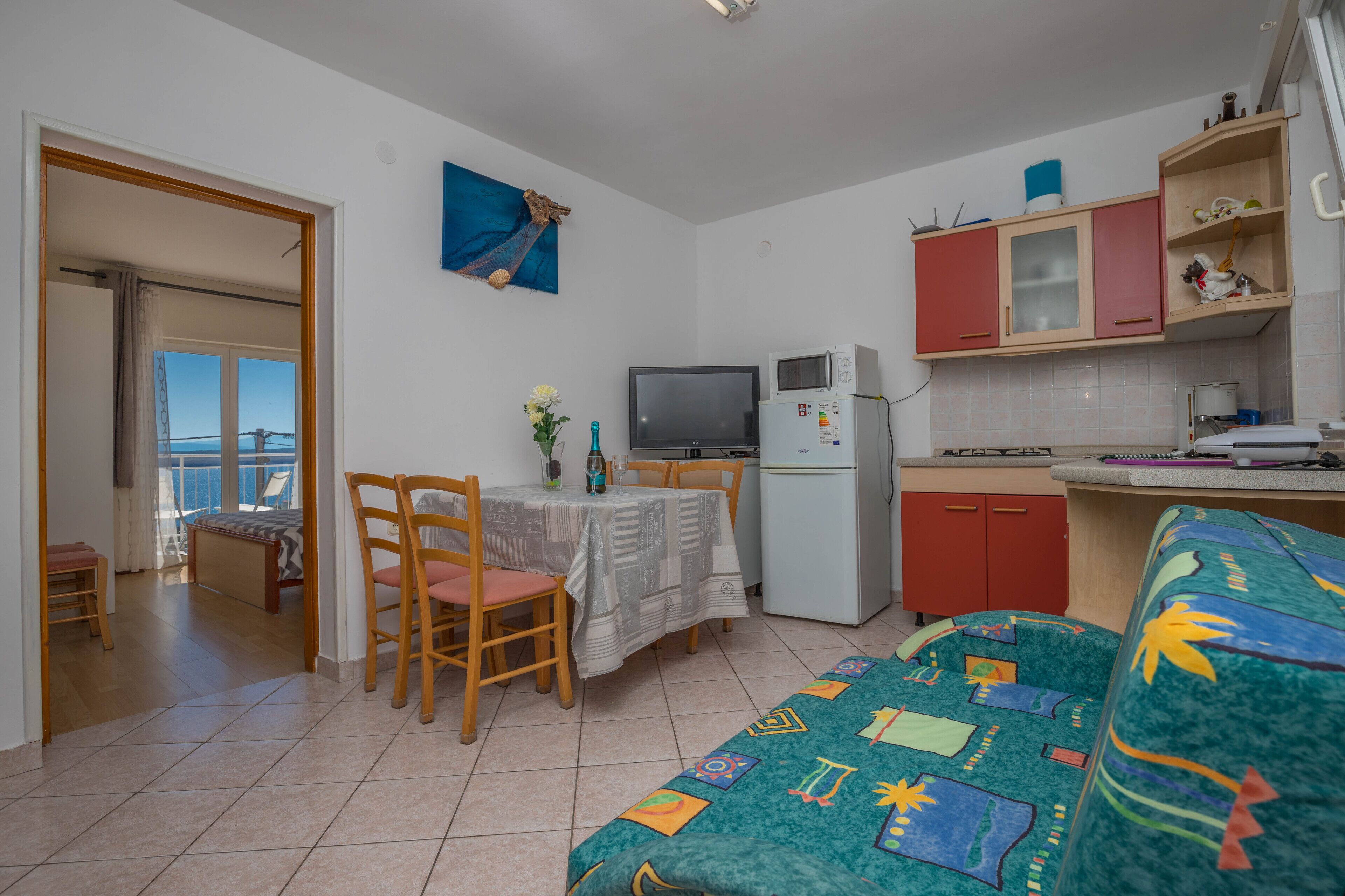 Apartment, 2 Schlafzimmer, Balkon | Wohnbereich
