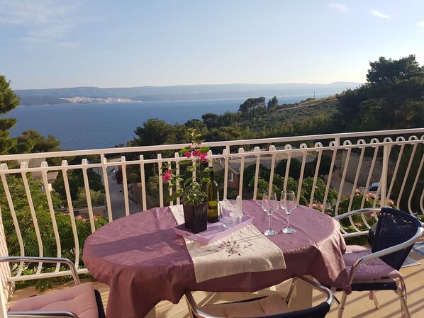 Chambre, 1 chambre, fumeur, balcon | Balcon