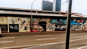Unclassified image, 3 of 12, button - Cross the Road and Feel the Spark and be the Family Zebra Part (Zagreb)