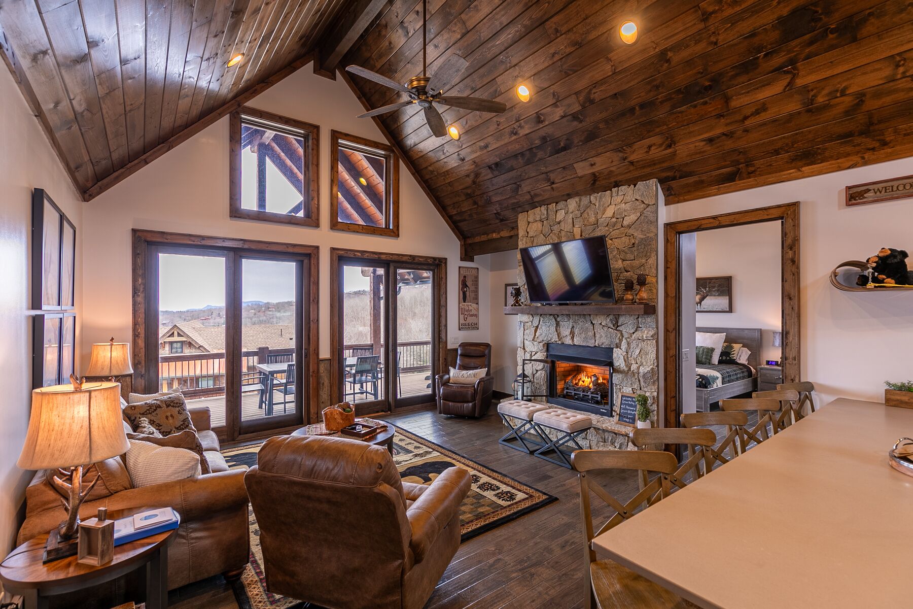 智能电视、壁炉