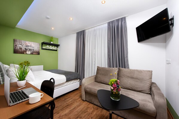 Living area - Hotelzimmer in Berlin Prenzlauer Berg 2 Neu (Berlin)