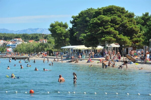 Appartement, 1 chambre, terrasse, vue jardin | Plage