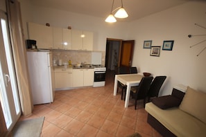 Appartement, 1 chambre, terrasse, vue sur le jardin | Intérieur