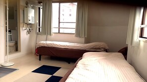Apartament (D) | 1 dormitori, wifi gratuïta i roba de llit 