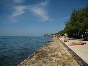 Apartment, 2 Bedrooms, Balcony | Beach - Family Ground Floor Apartment, Close to the Beach (Zadar)
