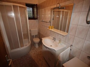 Apartment, 2 Bedrooms, Balcony | Bathroom | Towels - Family Ground Floor Apartment, Close to the Beach (Zadar)