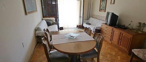 公寓, 2 間臥室, 露台 | 飯廳