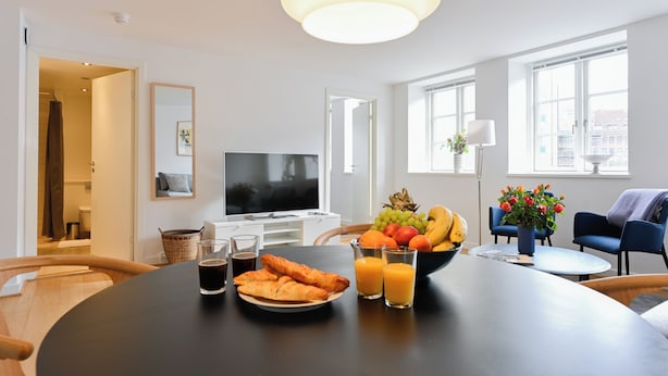 Apartment, 1 Bedroom, Balcony | Dining - Beautiful 1 -bedroom Apartment in the Building From 1734 in Heart of Copenhagen (Copenhagen)