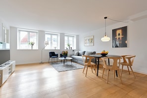 Apartment, 1 Bedroom, Balcony | Living area - Beautiful 1 -bedroom Apartment in the Building From 1734 in Heart of Copenhagen (Copenhagen)