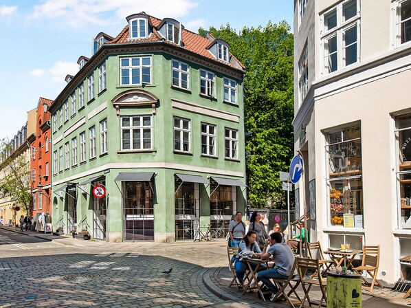 Apartamento, 1 quarto, vista para a cidade | Fachada